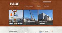 Desktop Screenshot of pacecontractingco.com